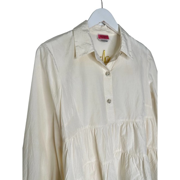 Kate Spade Taffeta Cosmo Shirt, 10 - Picture 7 of 13